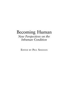portada Becoming Human: New Perspectives on the Inhuman Condition (en Inglés)