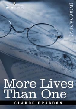 portada more lives than one (en Inglés)