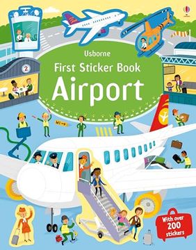 portada First Sticker Book Airport (First Sticker Books) (in English)