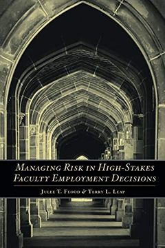 portada Managing Risk in High-Stakes Faculty Employment Decisions (in English)