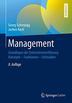 portada Management: Grundlagen der Unternehmensführung (in German)