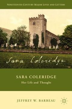 portada Sara Coleridge: Her Life and Thought (en Inglés)