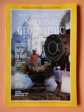 portada National Geographic. Vol. 165, No. 6. June 1984