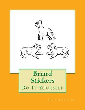 portada Briard Stickers: Do It Yourself (en Inglés)