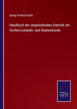 portada Handbuch der vergleichenden Statistik der Völkerzustands- und Staatenkunde (in German)
