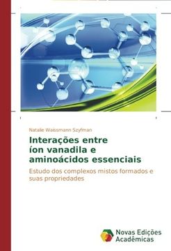 portada Interações entre íon vanadila e aminoácidos essenciais