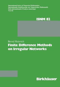 portada Finite Difference Methods on Irregular Networks (en Inglés)