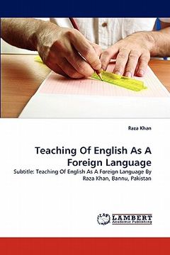 portada teaching of english as a foreign language (en Inglés)