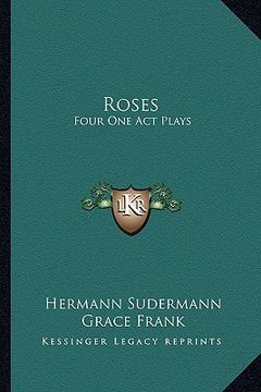 portada roses: four one act plays (in English)