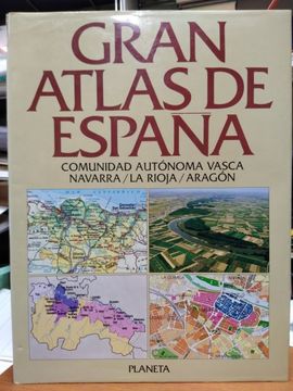 portada Gran Atlas de España 2. Comunidad Autónoma Vasca, Navarra, la Rioja, Aragón