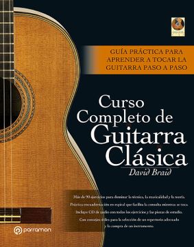 portada Curso Completo de Guitarra Clásica (1 Vol. + 1 cd) (Música)