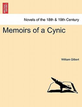 portada memoirs of a cynic (in English)