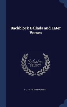 portada Backblock Ballads and Later Verses