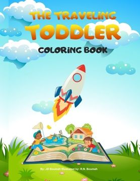portada The Traveling Toddler Coloring Book (en Inglés)