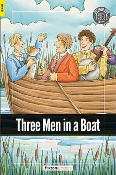 portada Three men in a Boat - Foxton Readers Level 3 (900 Headwords Cefr b1) With Free Online Audio (en Inglés)