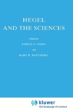portada hegel and the sciences (in English)