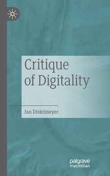 portada Critique of Digitality 