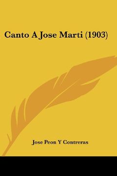 portada Canto a Jose Marti (1903)