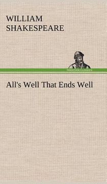 portada all's well that ends well (in English)