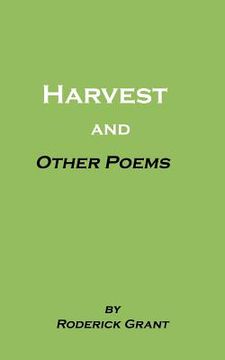 portada Harvest and Other Poems (in English)