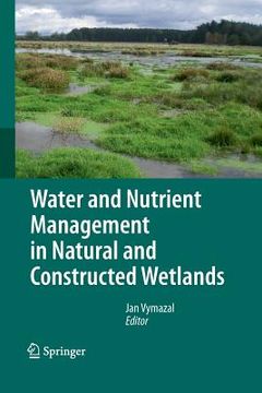 portada Water and Nutrient Management in Natural and Constructed Wetlands (en Inglés)