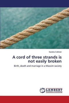 portada A cord of three strands is not easily broken