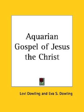 portada aquarian gospel of jesus the christ (in English)