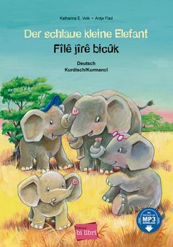 portada Der Schlaue Kleine Elefant. Deutsch-Kurdisch