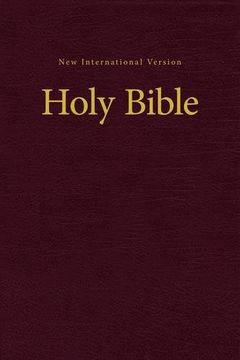 portada NIV, Pew and Worship Bible, Hardcover, Burgundy (in English)