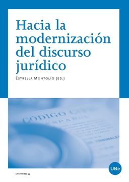portada Hacia la Modernizacion del Discurso Juridico (in Spanish)