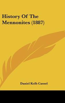 portada history of the mennonites (1887) (en Inglés)