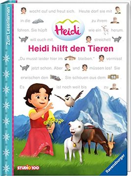 portada Heidi Hilft den Tieren - zum Lesenlernen (en Alemán)