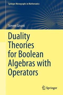 portada Duality Theories for Boolean Algebras with Operators (Springer Monographs in Mathematics)
