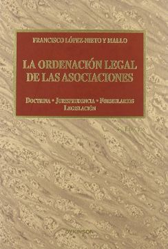 portada La ordenacion legal de las asociaciones (in Spanish)