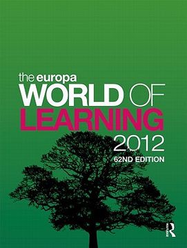 portada The Europa World of Learning 2012 (en Inglés)