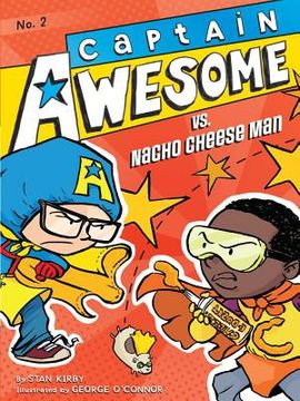 portada captain awesome vs. nacho cheese man (in English)