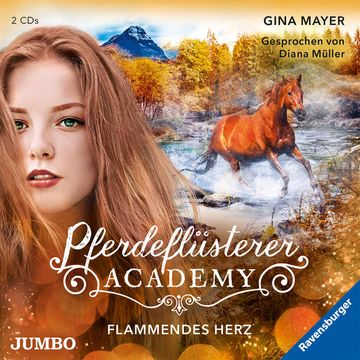 portada Pferdeflüsterer-Academy. Flammendes Herz: 7 (Die Pferdeflüsterer-Academy) (en Alemán)