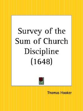 portada survey of the sum of church discipline (in English)