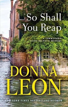 portada So Shall you Reap: A Commissario Guido Brunetti Mystery (The Commissario Guido Brunetti Mysteries, 32) (in English)