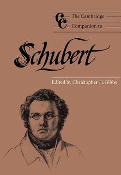 portada The Cambridge Companion to Schubert Paperback (Cambridge Companions to Music) (en Inglés)
