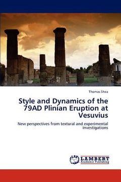 portada style and dynamics of the 79ad plinian eruption at vesuvius (en Inglés)
