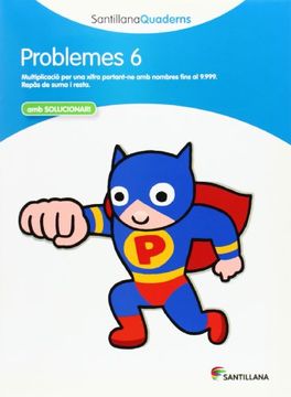 portada Santillana Quaderns de Problemes 6 - 9788468014012 (in Catalá)