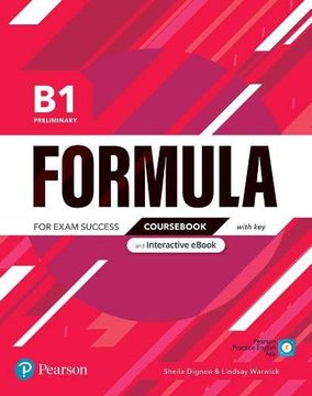 portada Formula b1 Preliminary Cours and Interactive  With key With Digital Resources & app