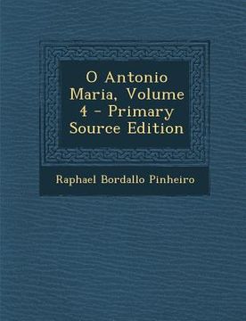 portada O Antonio Maria, Volume 4 (in Portuguese)