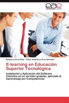 portada e-learning en educaci n superior tecnol gica (en Inglés)
