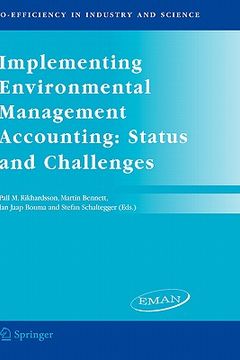 portada implementing environmental management accounting: status and challenges (en Inglés)