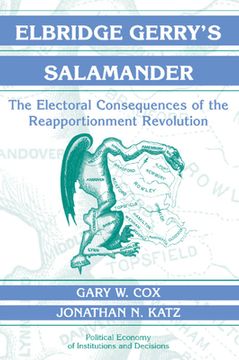 portada Elbridge Gerry's Salamander: The Electoral Consequences of the Reapportionment Revolution (Political Economy of Institutions and Decisions) (en Inglés)