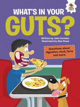 portada What's in Your Guts?: Questions about Digestion, Food, Farts, and More (en Inglés)