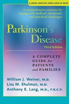portada Parkinson's Disease: A Complete Guide for Patients and Families (A Johns Hopkins Press Health Book)
