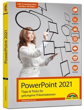 portada Powerpoint 2021 Tipps und Tricks für Gelungene Präsentationen und Vorträge. Komplett in Farbe (en Alemán)